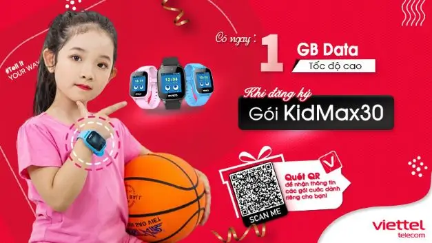 Đồng Hồ Mykid Viettel