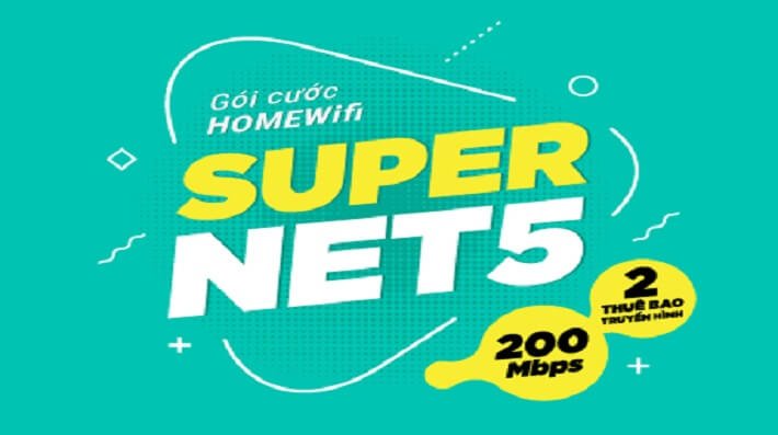 Combo Internet Và Truyền Hình Viettel Super NET 5 (200Mbps)