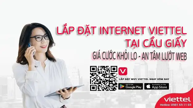 Lắp Đặt Internet Viettel Cầu Giấy Khuyến Mãi Chỉ 220.000đ