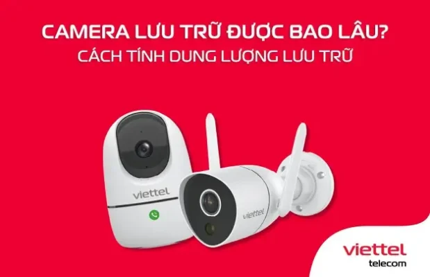 Camera lưu trữ được bao lâu, Cách tính dung lượng lưu trữ