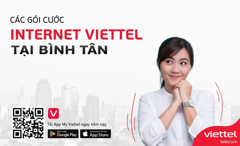 Lắp Đặt Internet Viettel Quận Bình Tân, Ưu Đãi Miễn Phí WiFi-6