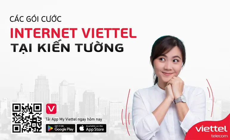 Lắp Đặt Internet Viettel Kiến Tường, Long An Tặng WiFi-6